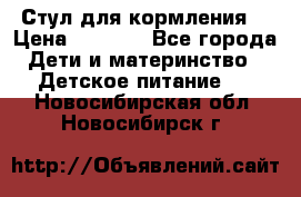 Стул для кормления  › Цена ­ 4 000 - Все города Дети и материнство » Детское питание   . Новосибирская обл.,Новосибирск г.